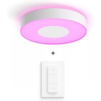 Philips Hue White & Color Ambiance Infuse Deckenleuchte M 2350lm + Dimmschalter Philips Hue White & Color Ambiance Infuse Deckenleuchte M 2350lm + Dimmschalter von Philips Hue