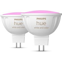 Philips Hue White & Color Ambiance MR16 LED-Lampe 400lm, 2er Pack Philips Hue White & Color Ambiance MR16 LED-Lampe 400lm, 2er Pack von Philips Hue