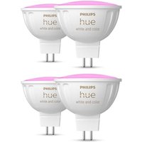 Philips Hue White & Color Ambiance MR16 LED-Lampe 400lm, 4er Pack von Philips Hue