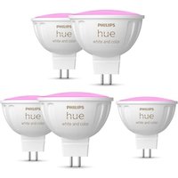 Philips Hue White & Color Ambiance MR16 LED-Lampe 400lm, 5er Pack von Philips Hue