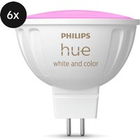Philips Hue White & Color Ambiance MR16 LED Lampe - 6er-Set Philips Hue White & Color Ambiance MR16 LED Lampe - 6er-Set von Philips Hue
