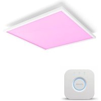 Philips Hue White & Color Ambiance Surimu Deckenleuchte weiß • 60x60cm + Bridge V2 Philips Hue White & Color Ambiance Surimu Deckenleuchte weiß • 60x60cm + Bridge V2 von Philips Hue