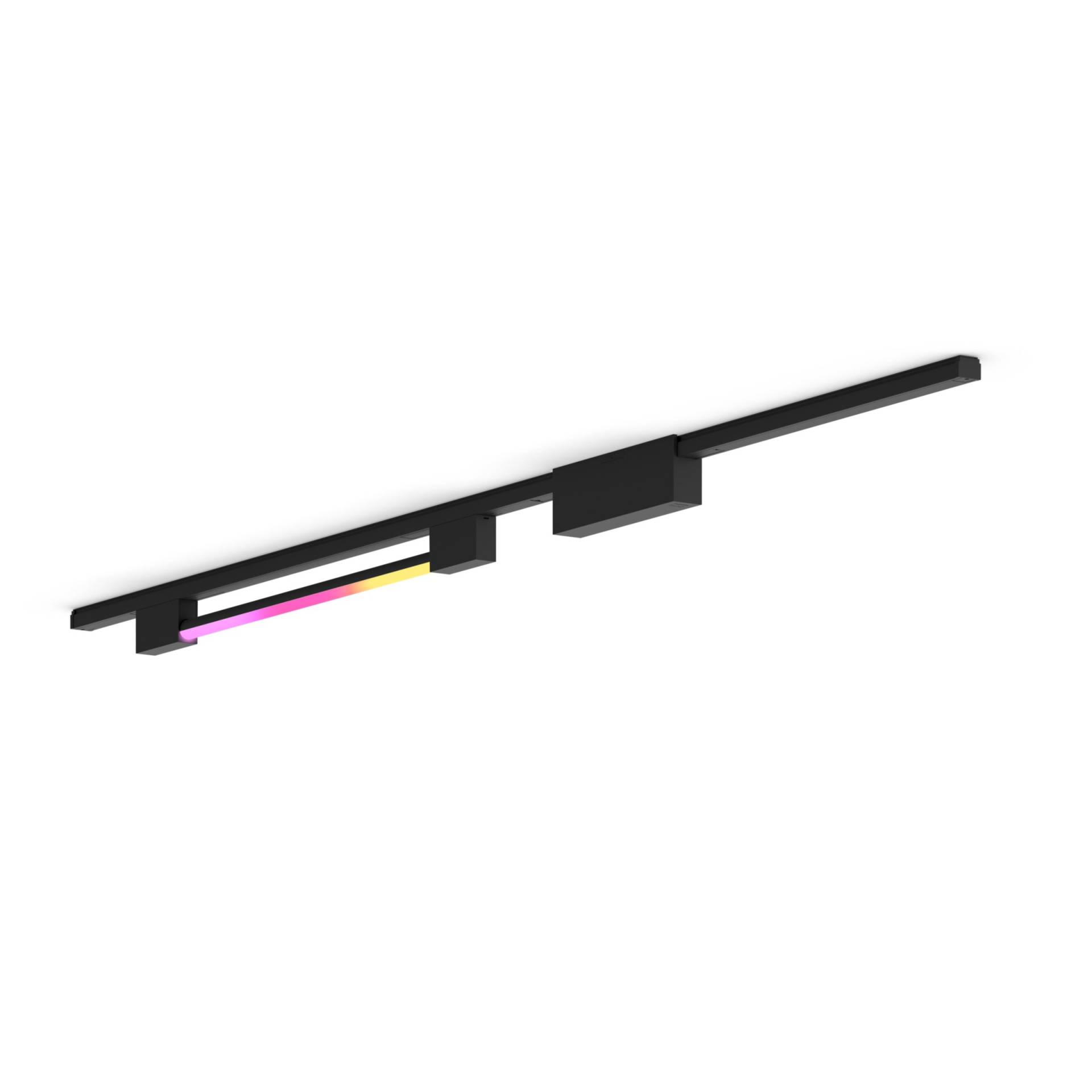Philips Perifo Basis-Set Gerade Deckenleuchte Schwarz (1 Light Tube Kompakt) von Philips Hue