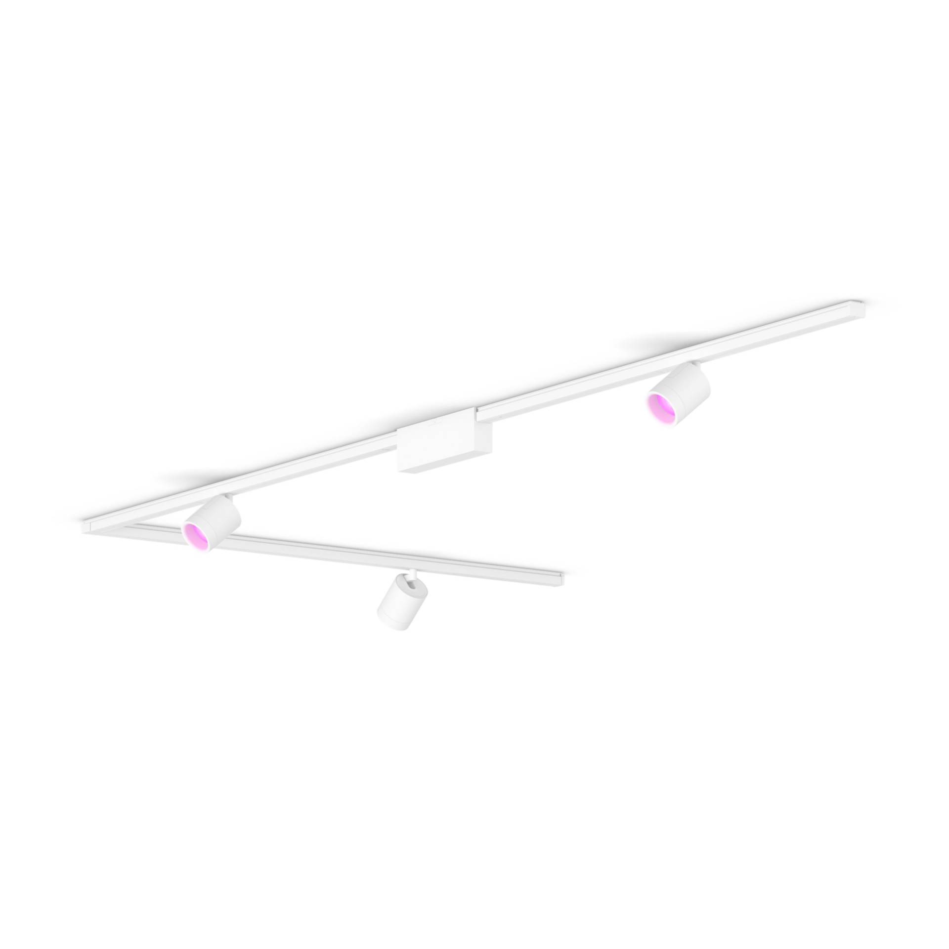 Philips Perifo Basis-Set L-förmige Deckenleuchte Weiß (3 Spots) von Philips Hue