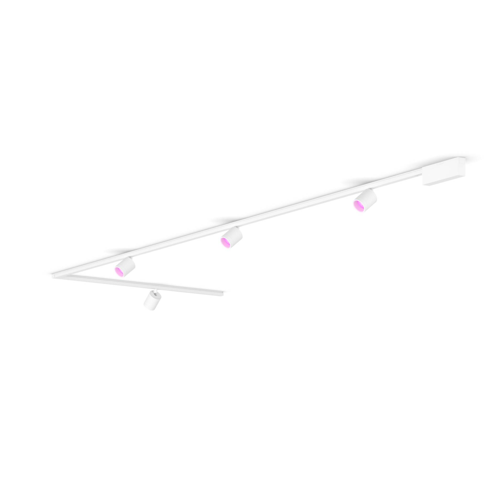 Philips Perifo Basis-Set L-förmige Deckenleuchte Weiß (4 Spots) von Philips Hue