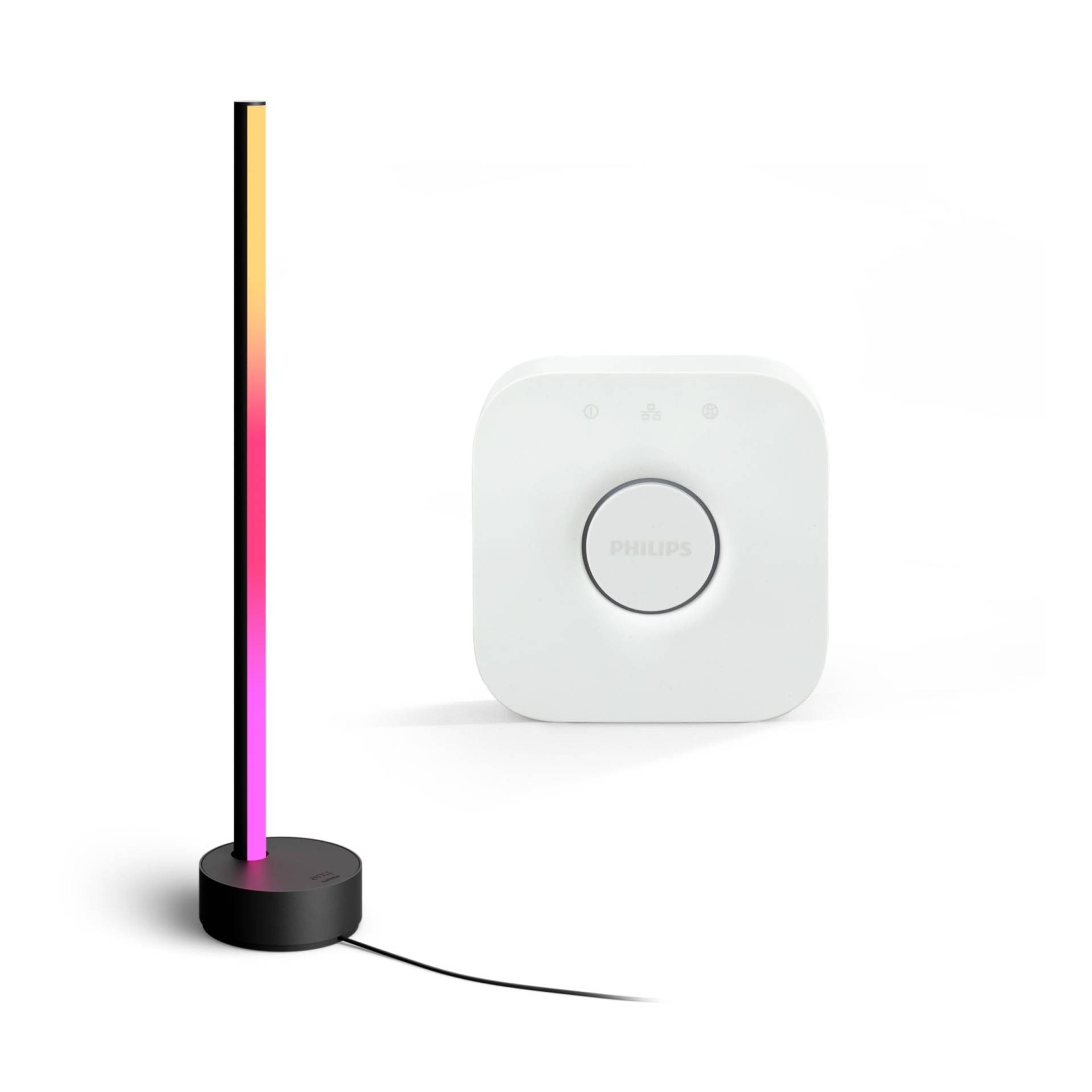 Philips Set: Gradient Signe Tischleuchte Schwarz + Bridge Philips Set: Gradient Signe Tischleuchte Schwarz + Bridge von Philips Hue