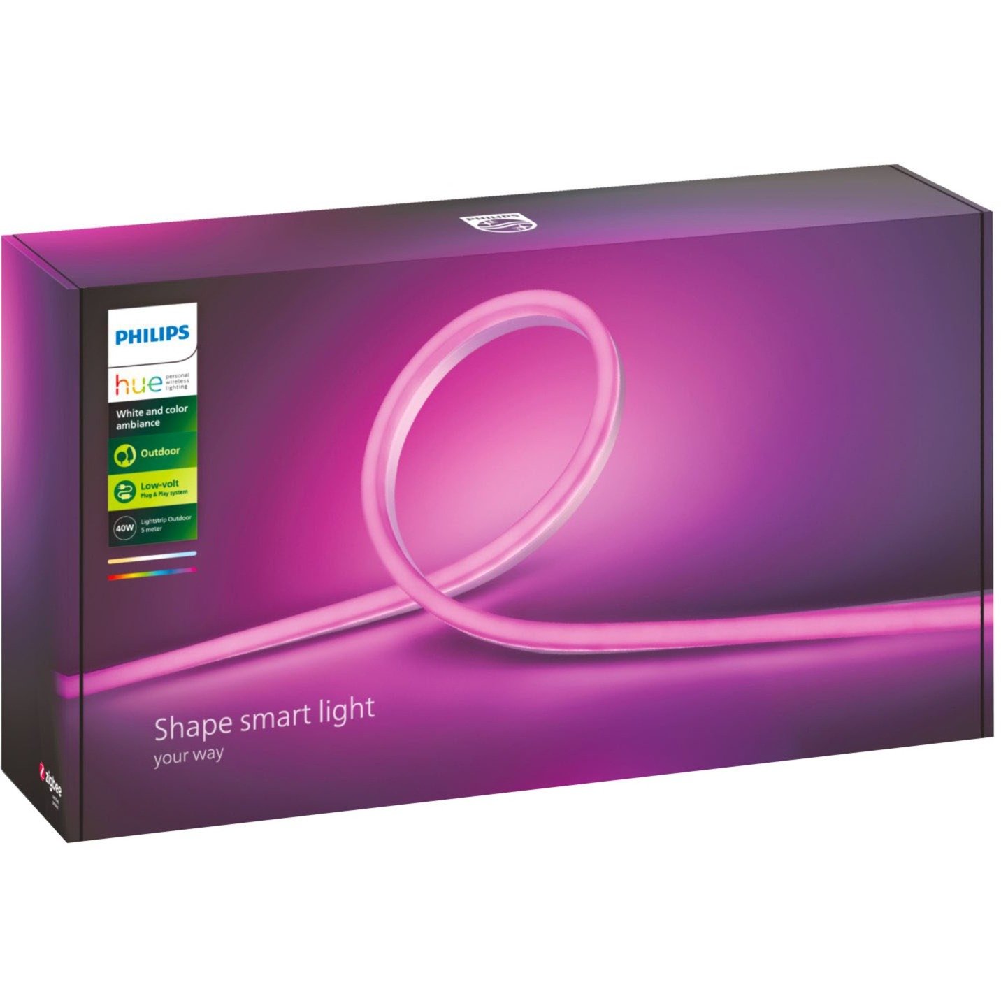 White & Color Ambiance Outdoor Lightstrip 5 Meter, LED-Streifen White & Color Ambiance Outdoor Lightstrip 5 Meter, LED-Streifen von Philips Hue
