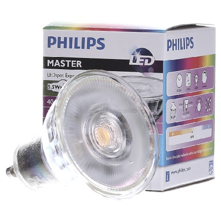 MLEDspotEx #70769200  - LED-Reflektorlampe D5,5-50W930GU10 36° MLEDspotEx 70769200 von Philips Licht
