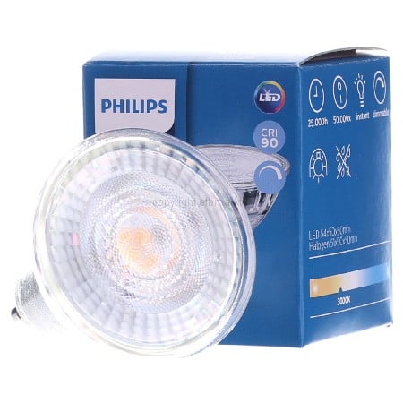 MLEDspotVal#70775300  - LED-Reflektorlampe D3,7-35W930GU10 36° MLEDspotVal70775300 von Philips Licht