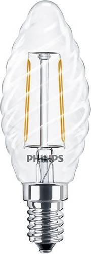 Philips Lighting 34772400 LED EEK E (A - G) E14 Kerzenform gedreht 2W = 25W Warmweiß (Ø x L) 35mm von Philips Lighting