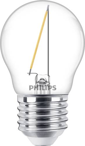 Philips Lighting 76425800 LED EEK F (A - G) E27 Tropfenform 1.4W = 15W Warmweiß (Ø x L) 4.5cm x 7. von Philips Lighting