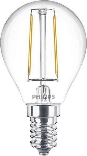 Philips Lighting 77755500 LED EEK E (A - G) E14 Tropfenform 2W = 25W Warmweiß (Ø x L) 4.5cm x 8cm von Philips Lighting