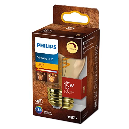 Philips Lighting 871951431601000 LED E27 Tropfenform 3.5 W = 15 W Warmweiß (Ø x L) 46 mm x 80 mm 1 St. von Philips Lighting