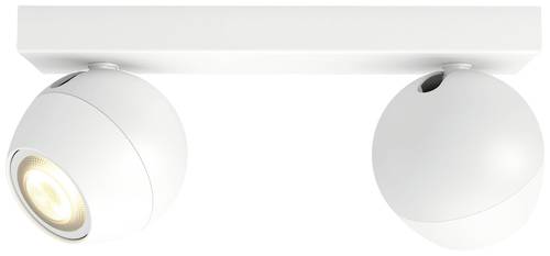 Philips Lighting Hue LED-Deckenstrahler 871951433906400 Hue White Amb. Buckram Spot 2 flg. weiß 2x3 von Philips Lighting