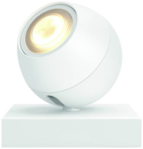 Philips Lighting Hue LED-Deckenstrahler 871951433918700 Hue White Amb. Buckram Spot 1 flg. weiß 350 von Philips Lighting