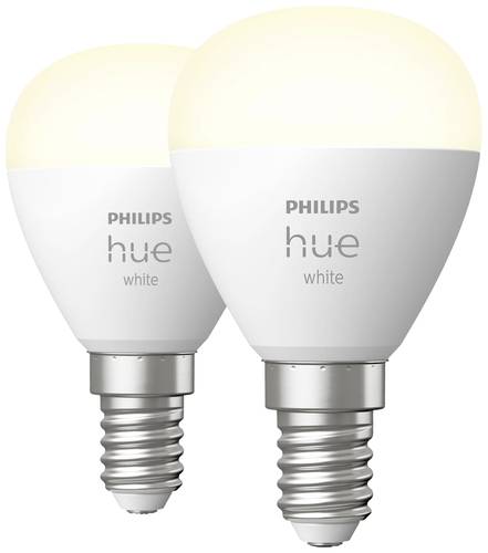 Philips Lighting Hue LED-Leuchtmittel (2er-Set) 871951435677100 EEK: G (A - G) Hue White E14 Luster von Philips Lighting