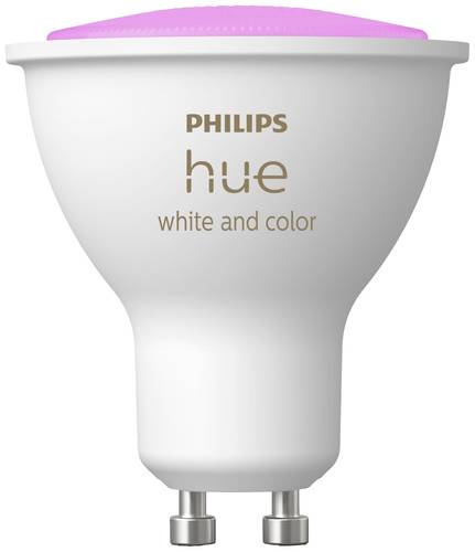 Philips Lighting Hue LED-Leuchtmittel 871951433988000 EEK: G (A - G) Hue White & Col. Amb. GU10 Einz von Philips Lighting