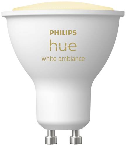 Philips Lighting Hue LED-Leuchtmittel 871951433990300 EEK: G (A - G) Hue White Ambiance GU10 Einzelp von Philips Lighting