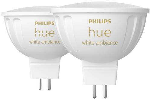Philips Lighting Hue LED-Leuchtmittel 8719514491588 EEK: G (A - G) Hue White Ambiance GU5.3 EEK: G ( von Philips Lighting