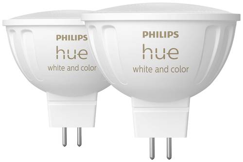 Philips Lighting Hue LED-Leuchtmittel 8719514491649 EEK: G (A - G) Hue White & Color Ambiance GU5.3 von Philips Lighting