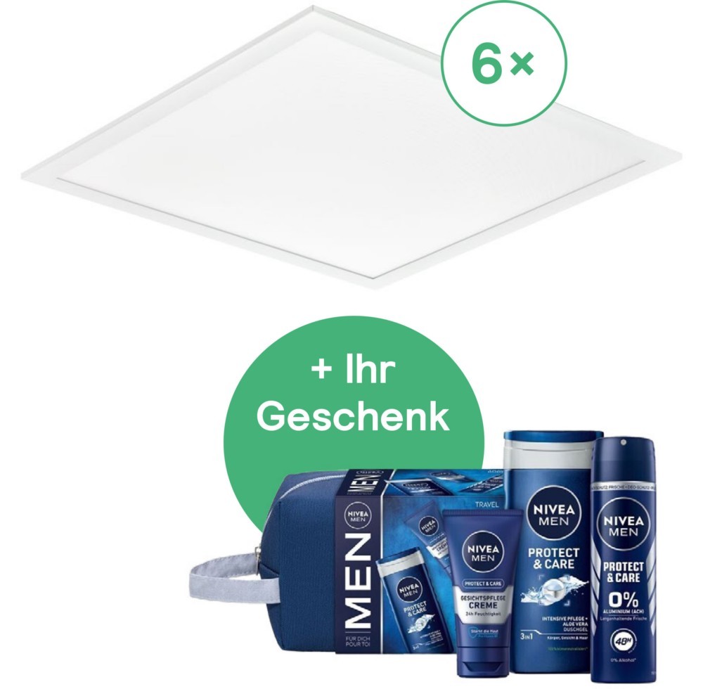 Philips Lighting LED-Panel-Paket NIVEA VE6 RC133V-Pa #06919100 von Philips Lighting