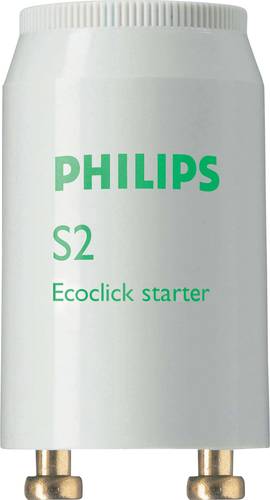 Philips Lighting Leuchtstoffröhren Starter S2 4-22W SER 220-240V WH EUR 230V 4 bis 22W von Philips Lighting