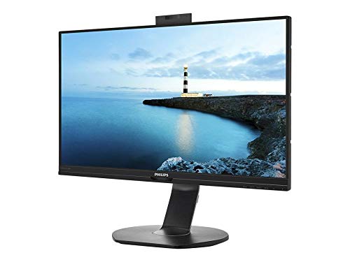 Philips 241B7QUBHEB - 24 Zoll FHD USB-C Docking Monitor, Webcam, höhenverstellbar (1920x1080, 75 Hz, HDMI, DisplayPort, RJ45, USB Hub) schwarz von Philips Monitors