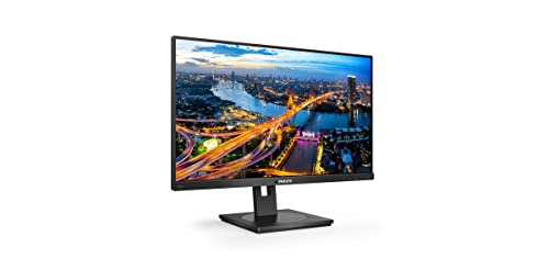 Philips 245B1 - 24 Zoll QHD Monitor, höhenverstellbar (2560x1440, 75 Hz, DVI, HDMI, DisplayPort, USB Hub) schwarz von Philips Monitors