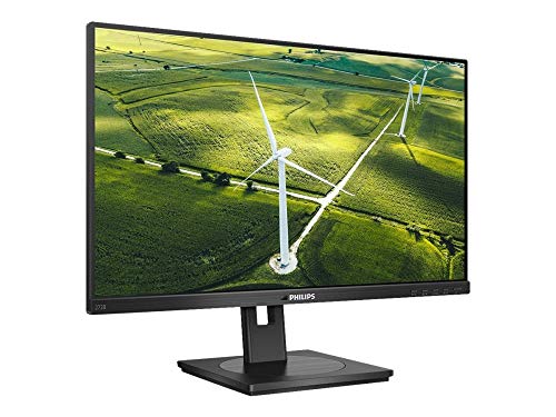 Philips 272B1G - 27 Zoll FHD Green Monitor, höhenverstellbar (1920x1080, 75 Hz, VGA, DVI, HDMI, DisplayPort, USB Hub) schwarz von Philips Monitors