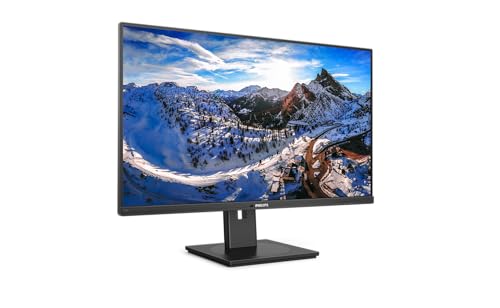 Philips 328B1-32 Zoll UHD Monitor, höhenverstellbar (3840x2160, 60 Hz, HDMI 2.0, DisplayPort, USB Hub) schwar von Philips Monitors