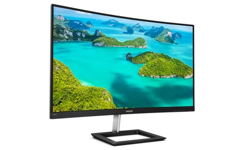 Philips 328E1CA - 32 Zoll UHD Curved Gaming Monitor, 60 Hz, 4ms, AdaptiveSync (3840x2160, HDMI 2.0, DisplayPort) schwarz von Philips Monitors