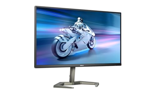 Philips Evnia 27M1N5200PA - 27 Zoll FHD Gaming Monitor, FeeSync Premium (1920x1080, 240 Hz, 0,5 ms, DisplayPort, HDMI, USB Hub) schwarz von Philips Monitors