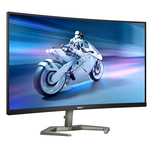 Philips Evnia 32M1C5200W - 32 Zoll Full HD Gaming Monitor, 240 Hz, 1 ms GtG, FreeSync Premium (1920x1080, HDMI, DisplayPort) dunkelgrau von Philips Monitors