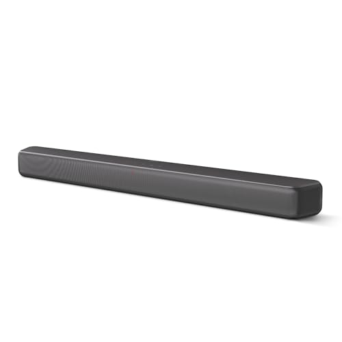 Philips TAB5109 Soundbar 2.0-2 Kanal 120W, DTS Virtual X, Bluetooth 5.4, HDMI ARC, optische Verbindung und USB-Konnektivität - Dunkelgrau von Philips