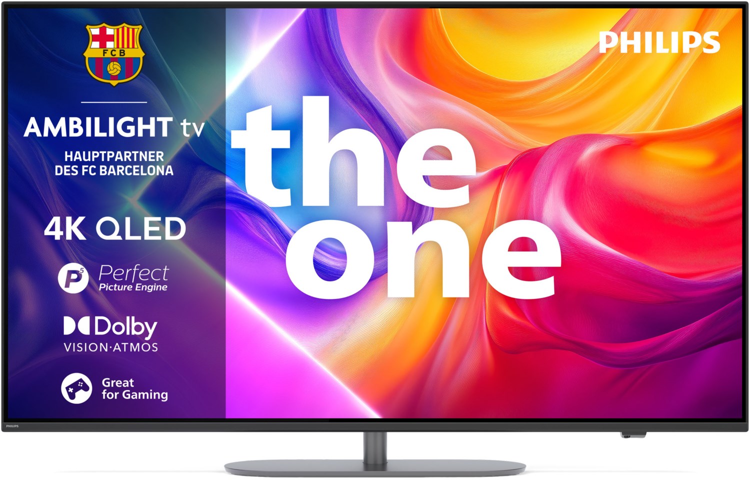 50PUS9060/12 The One 126 cm (50") QLED Ambilight TV grau / F von Philips
