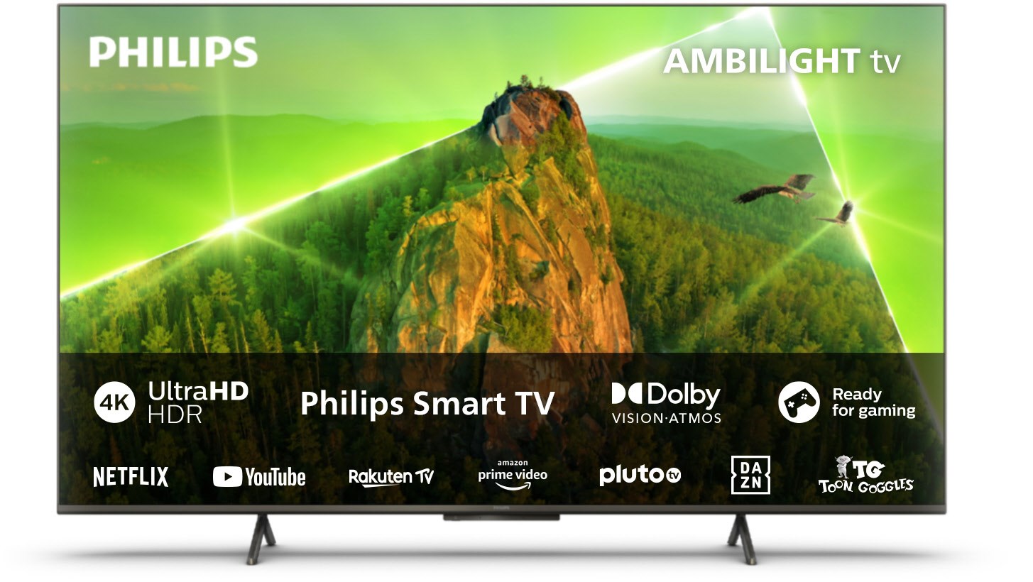 55PUS8108/12 139 cm (55") LCD-TV mit LED-Technik satinchrom / F von Philips