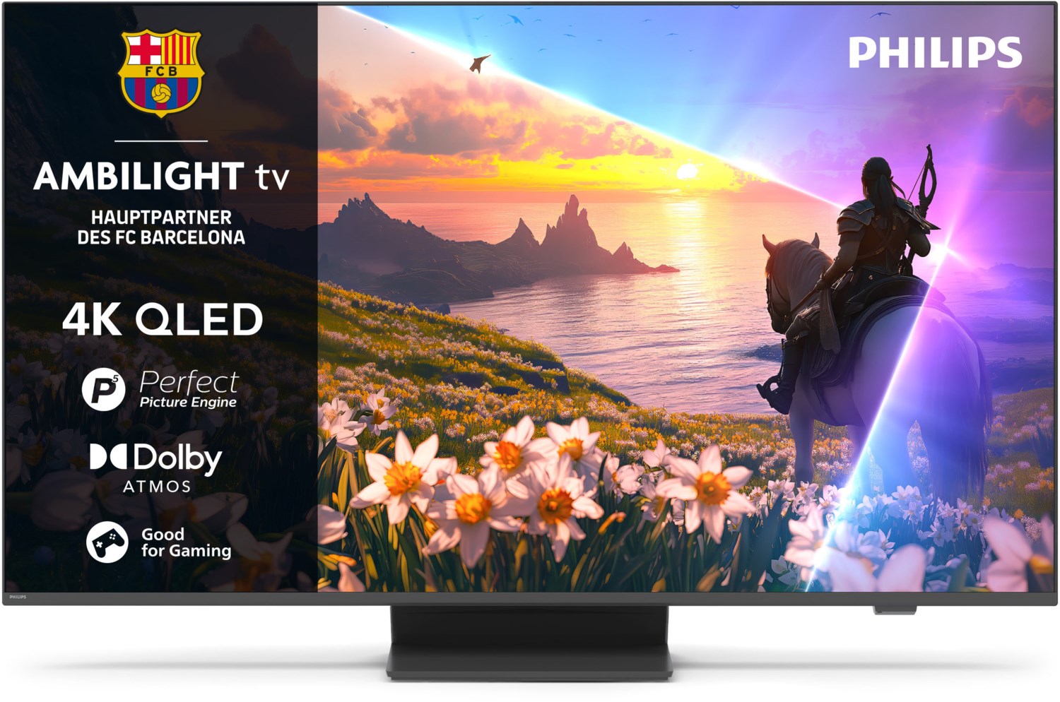 55PUS8600/12 139 cm (55") QLED Ambilight TV grau / F von Philips