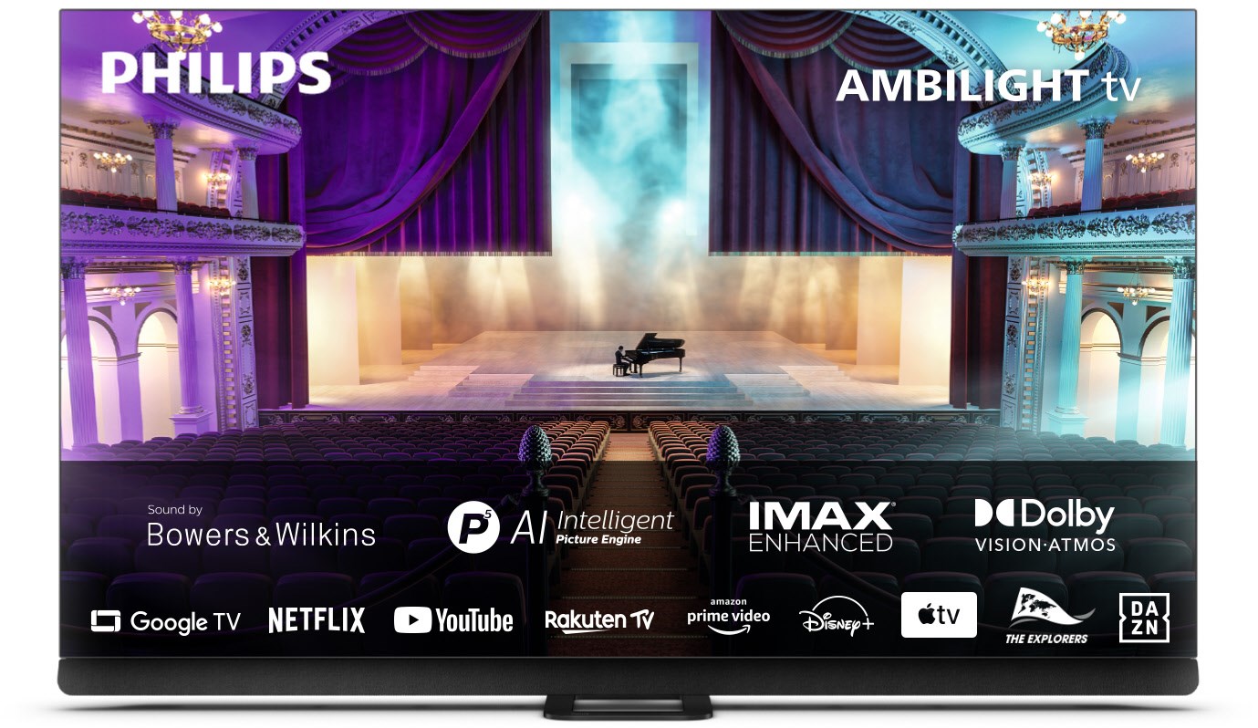65OLED908/12 164 cm (65") OLED-TV / G von Philips