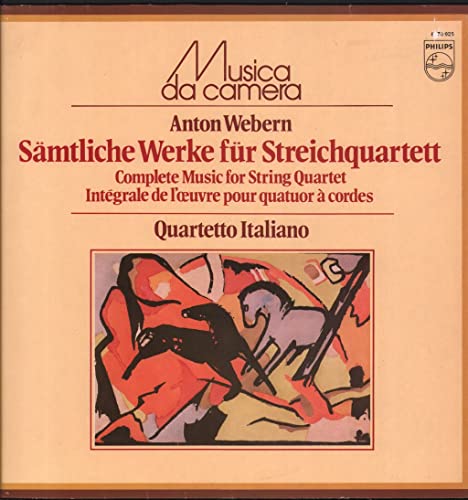 Anton Webern: Complete Music for String Quartet (Vinyl) von Philips