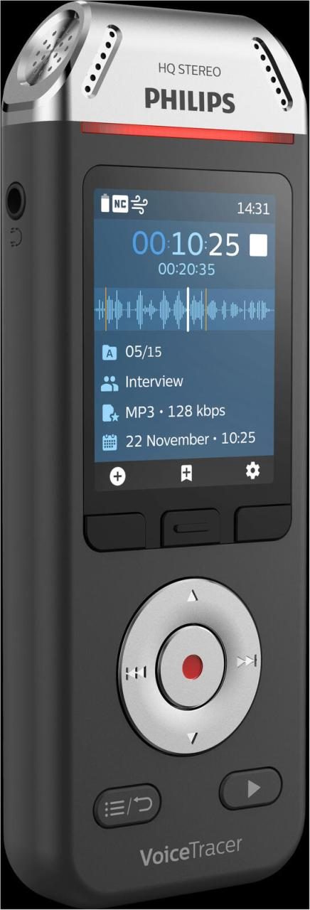 PHILIPS DVT2110 digitales Diktiergerät 8 GB PHILIPS DVT2110 digitales Diktiergerät 8 GB von Philips