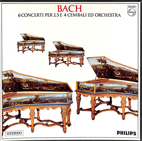 Bach: 6 Concerti Per 2,3 E 4 Cembali ed Orchestra; Cembalokonzerte BWV 1060-1065 - 802 750/51 AY - Vinyl Box von Philips
