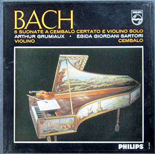 Bach: 6 Suonate A Cembalo Certato E Violino Solo - 835227/28 AY - Vinyl Box von Philips