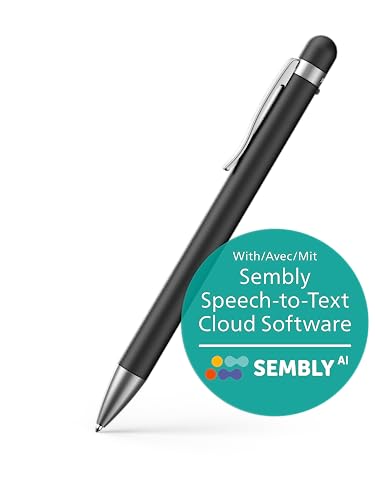 Philips VoiceTracer DVT1600 Stift, 32 MB Audiorecorder mit Sembly KI zur Spracherkennung für mehrere Sprecher, Automatische Erstellung von Zusammenfassungen, Besprechungsprotokollen und to-Do-Listen Philips VoiceTracer DVT1600 Stift, 32 MB Audiorecorder mit Sembly KI zur Spracherkennung für mehrere Sprecher, Automatische Erstellung von Zusammenfassungen, Besprechungsprotokollen und to-Do-Listen von Philips