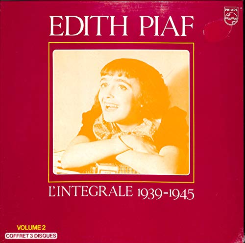 Edith Piaf: L'Integrale 1939-1945 - 6685157 - Vinyl Box von Philips
