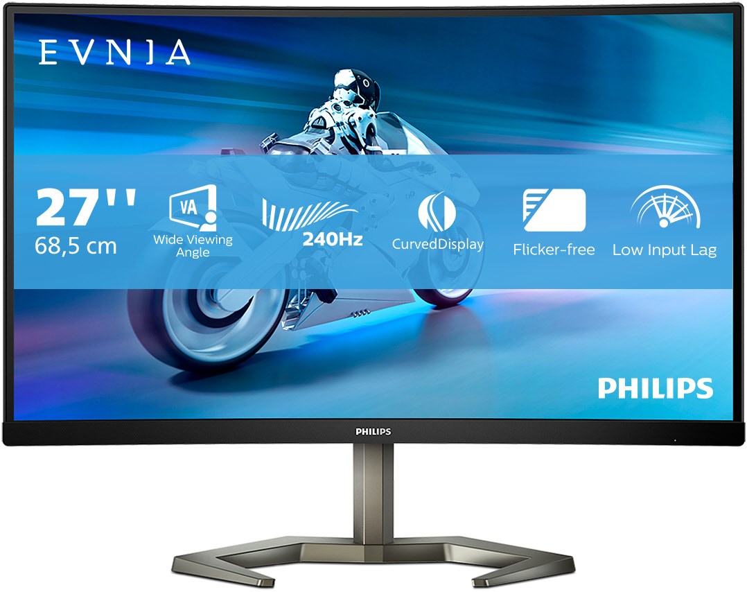 Evnia 27M1C5200W/00 69 cm (27") Gaming Monitor schwarz / E von Philips