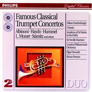 Famous Classical Trumpet Concertos by Hakan Hardenberger (2000) Audio CD von Philips