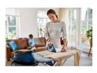 Philips PerfectCare Compact GC7846/80 Dampfbügelstation, 2400 W, 420 g/min, SteamGlide-Bügelsohle, 6,5 bar, 1,5 l, 120 g/min von Philips