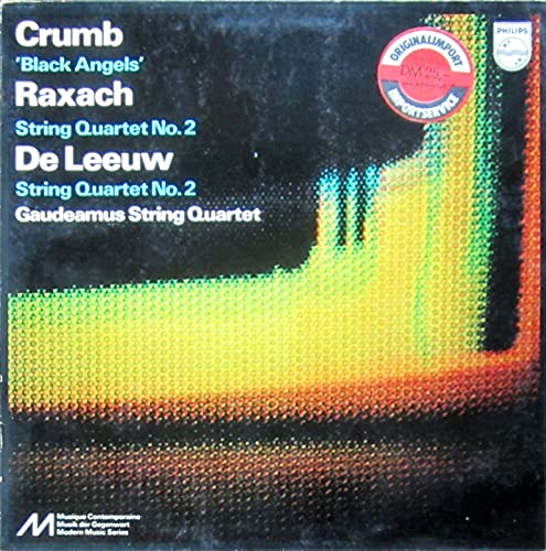 George Crumb / Enrique Raxach / Ton de Leeuw: Black Angels; String Quartet No. 2 - 6500881 - Vinyl LP von Philips