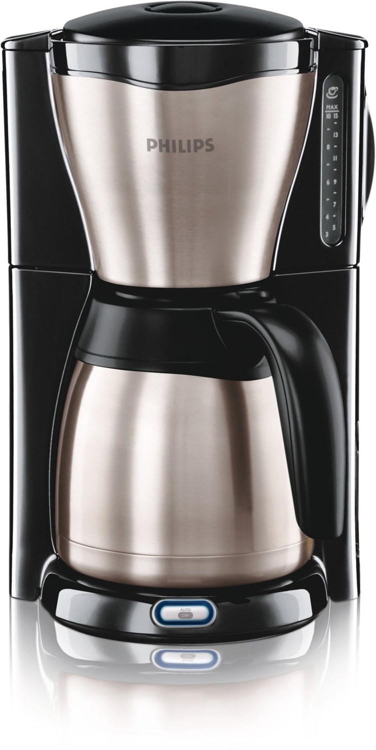 HD7546/20 Gaia Therm Kaffeeautomat edelstahl/schwarz von Philips