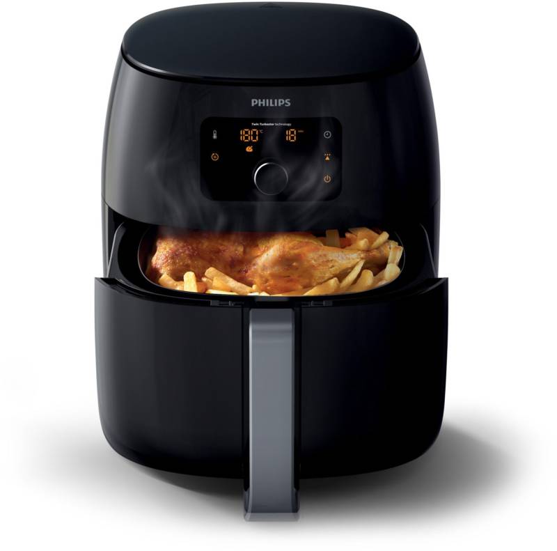HD9651/90 Airfryer XXL Heißluft-Fritteuse schwarz von Philips